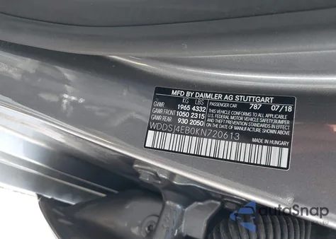 2019 Mercedes-Benz Cla 250 z USA, uszkodzony, nr VIN WDDSJ4EB0KN720613